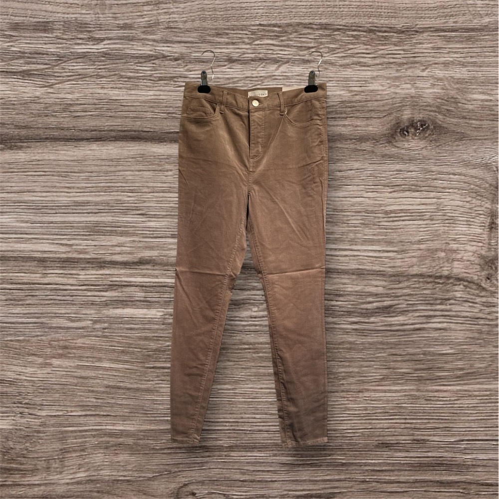 LOFT Tan Corduroy Pants